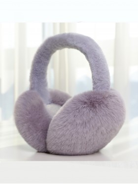 Solid Color Plush Earmuff